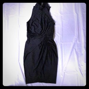 Sleeveless beaded vintage cocktail dress